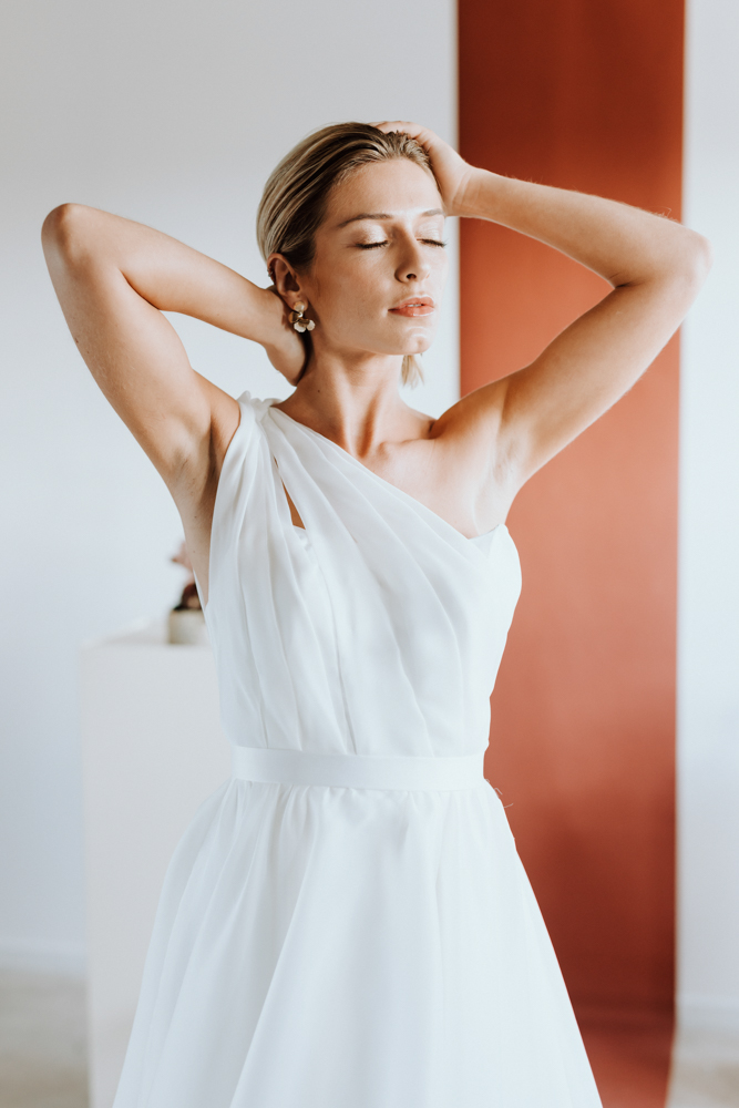 Robe de mariée sans manche - Julie Fabrici