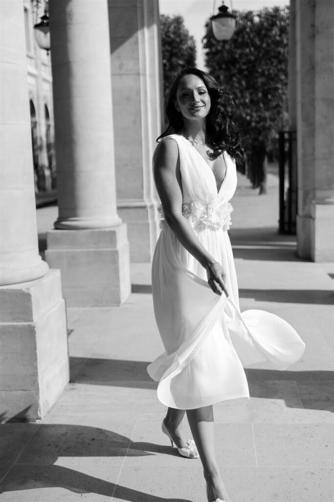 Robe de mariée fluide - Julie Fabrici